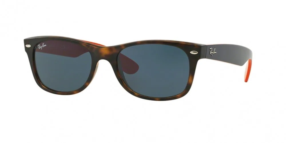 Ray Ban New Wayfarer 2132 Sunglasses - Medium - 55mm - Black - view 39